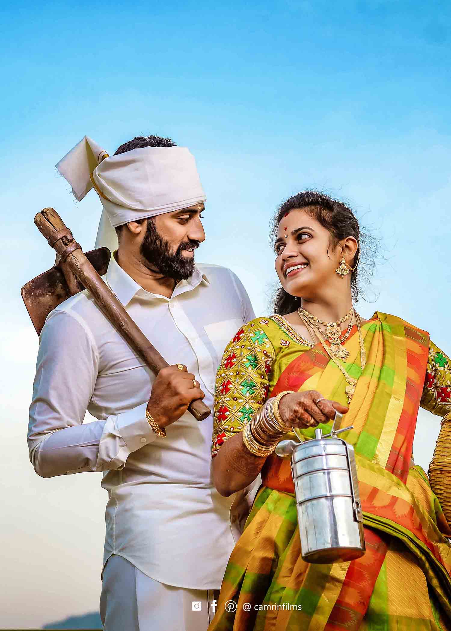 Ruturaj and Utkarsha in traditional Tamil wedding attire : r/csk